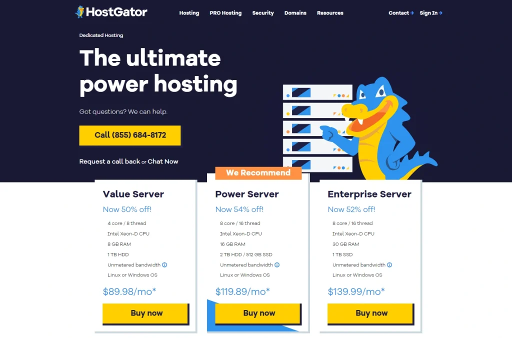 HostGator – Best for E-commerce Websites
