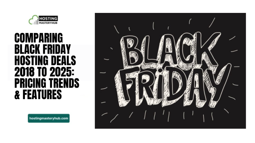 Comparing Black Friday Hosting Deals 2018 to 2025 Pricing Trends & Features